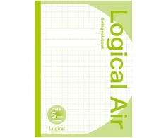Herlitz Lengvi sąsiuviniai „Logical AIR Grid” B5, langeliais (5 vnt.) HB5-H502-5P