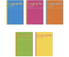 Lengvi sąsiuviniai „Logical AIR Grid” B5, linijomis (5 vnt.) B546A-5P