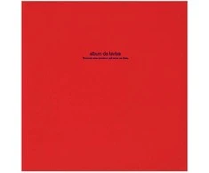 Nuotraukų albumas "album de favine", raudonas H-LD-191-R