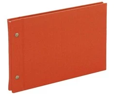 Nuotraukų albumas „Terracotta”, A5-raudonas-horizontalus TER-A5F-120-R