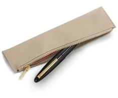 Odinis dėklas rašikliui „Taccia KAZA-E Stationery”, juodas TKE-PC-BK