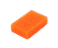 Orange Ilgaamžė virtuvės kempinėlė „Sunsun Sponge Oranžinis", soft, raudona SS-O
