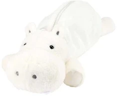 Pliušinis penalas „Hippopotamus series”, pilkas HPP-PCN01-IV