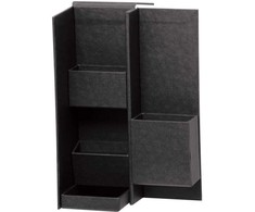Raštinės priemonių dėklas "LIFESTYLE TOOL", juodas S LST-B01-BK