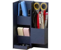 Raštinės priemonių dėklas "LIFESTYLE TOOL", mėlynas S LST-B01-NV