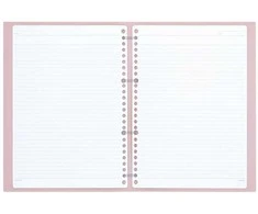 Segtuvas „Binder Notebook FLALEAF", B5 rausvas FLL-B501B-P