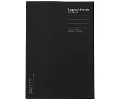 Užrašų knygelė „Logical Search Notebook“ A5, linija 6mm-juoda NA511-95B-BK