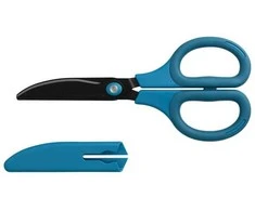 Žirklės su įdėklu „SAKUtto Cut Hikigiri”, mėlynos NH-HF175B
