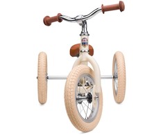 Balansinis dviratukas - triratukas Trybike 2-in-1, kreminis (Nemokamas pristatymas)
