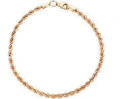 Auksinė apyrankė "Rope" Brasco 46978
