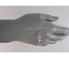 Auksinė grandinėlė su cirkoniais Brasco 53670