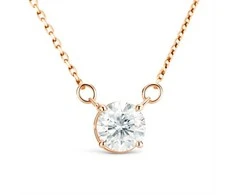 Auksinė grandinėlė su cirkoniu Brasco 57505