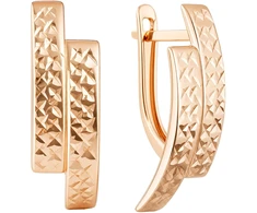 Auksiniai auskarai Brasco 64626