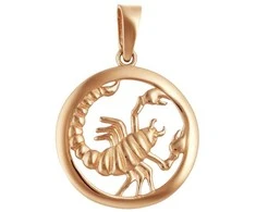 Auksinis pakabukas "Skorpionas" Brasco 58265