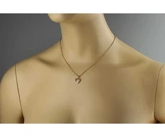 Auksinis pakabukas su cirkoniais "Širdelė" Brasco 39311