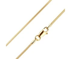 Geltono aukso grandinėlė "Snake" Brasco 63249
