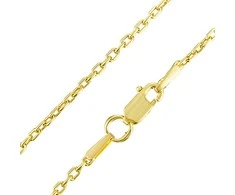 Paauksuota sidabrinė grandinėlė "Anchor" Brasco 53187