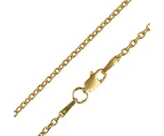 Paauksuota sidabrinė grandinėlė "Anchor" Brasco 53185