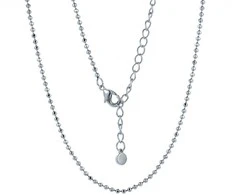Sidabrinė grandinėlė "Bead" Brasco 57333