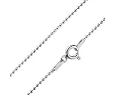 Sidabrinė grandinėlė "Bead" Brasco 63828
