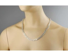 Sidabrinė grandinėlė "Bismark" Brasco 48854