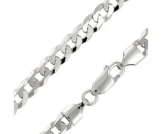 Sidabrinė grandinėlė "Curb" Brasco 63840