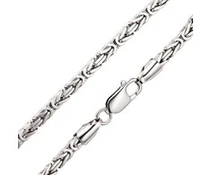 Sidabrinė grandinėlė "Python" Brasco 63893