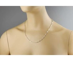 Sidabrinė grandinėlė "Singapore" Brasco 48848