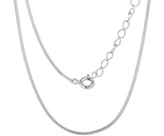 Sidabrinė grandinėlė "Snake" Brasco 55975