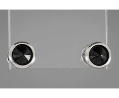 Sidabriniai auskarai su špineliais Brasco 55863
