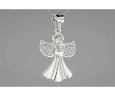 Sidabrinis pakabukas "Angelas" Brasco 54606