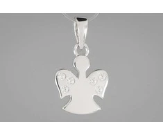 Sidabrinis pakabukas su cirkoniais "Angelas" Brasco 55956