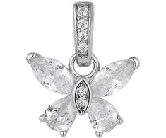 Sidabrinis pakabukas su cirkoniais Brasco 63694