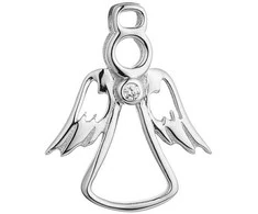 Sidabrinis pakabukas su cirkoniu "Angelas" Brasco 58892