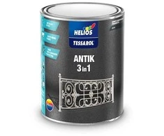 Helios TESSAROL dažai ANTIK 3in1 Sidabro, Pakuotė: 0,70 L