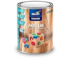 Helios Akrilinis lakas TESSAROL bespalvis, pusiau matinis, Pakuotė: 0,75 L