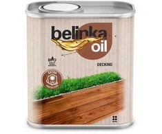 Helios Alyva medinėms terasoms Belinka OIL DECKING - Spalva 201 0,75L, Spalva: 201 - Bespalvė ant ąžuolo, maumedžio ir tikmedžio, Pakuotė: 0,75 L