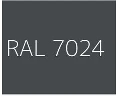 Helios Emaliniai dažai TESSAROL cinkuotiems paviršiams RAL7024 Tamsiai pilka, Spalva: RAL 7024 - Tamsiai pilka, Pakuotė: 0,75 L