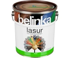 Helios Dažyvė medienai Belinka LASUR spalva Nr.17, Spalva: 17 - Tikmedis, Pakuotė: 5 L