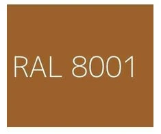 Helios Emaliniai dažai COLOR ENAMEL RAL 8001 Ruda, Pakuotė: 0,65 L