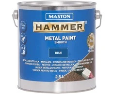 Maston Oy Suomija HAMMER DAŽAI METALUI SMOOTH Mėlynas 750ML