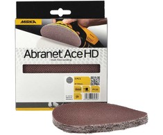 Mirka Ltd Suomija Šlifavimo diskelis Mirka ABRANET ACE HD 125 mm, Grip, P80, 5vnt