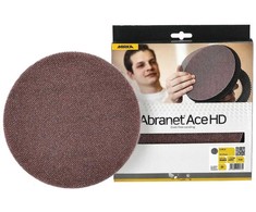 Mirka Ltd Suomija Šlifavimo diskelis Mirka ABRANET ACE HD 225 mm, Grip, P120