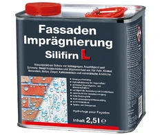 Pufas Werk KG (Vokietija) PUFAS fasado impregnantas SILIFIRN L, Pakuotė: 5 L