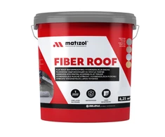 Selena FM S.A. (Lenkija) Hidroizoliacinė danga plokščių stogų renovacijai Matizol® FIBER ROOF, Pakuotė: 10 kg, Spalva: Pilka