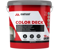 Selena FM S.A. (Lenkija) Hidroizoliacinė danga balkonams ir terasoms Matizol® COLOR DECK, Pakuotė: 10 kg, Spalva: Pilka