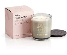 Max Benjamin Aromatinė žvakė FRENCH LINEN WATER 210 g