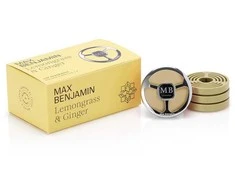 Max Benjamin Automobilio kvapų rinkinys LEMONGRASS &amp; GINGER