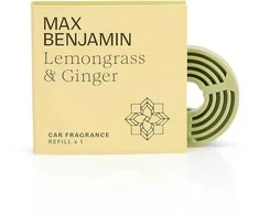Max Benjamin Kvapo automobiliui papildymas LEMONGRASS &amp; GINGER