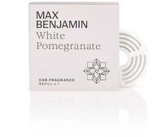Max Benjamin Kvapo automobiliui papildymas Baltas POMEGRANATE